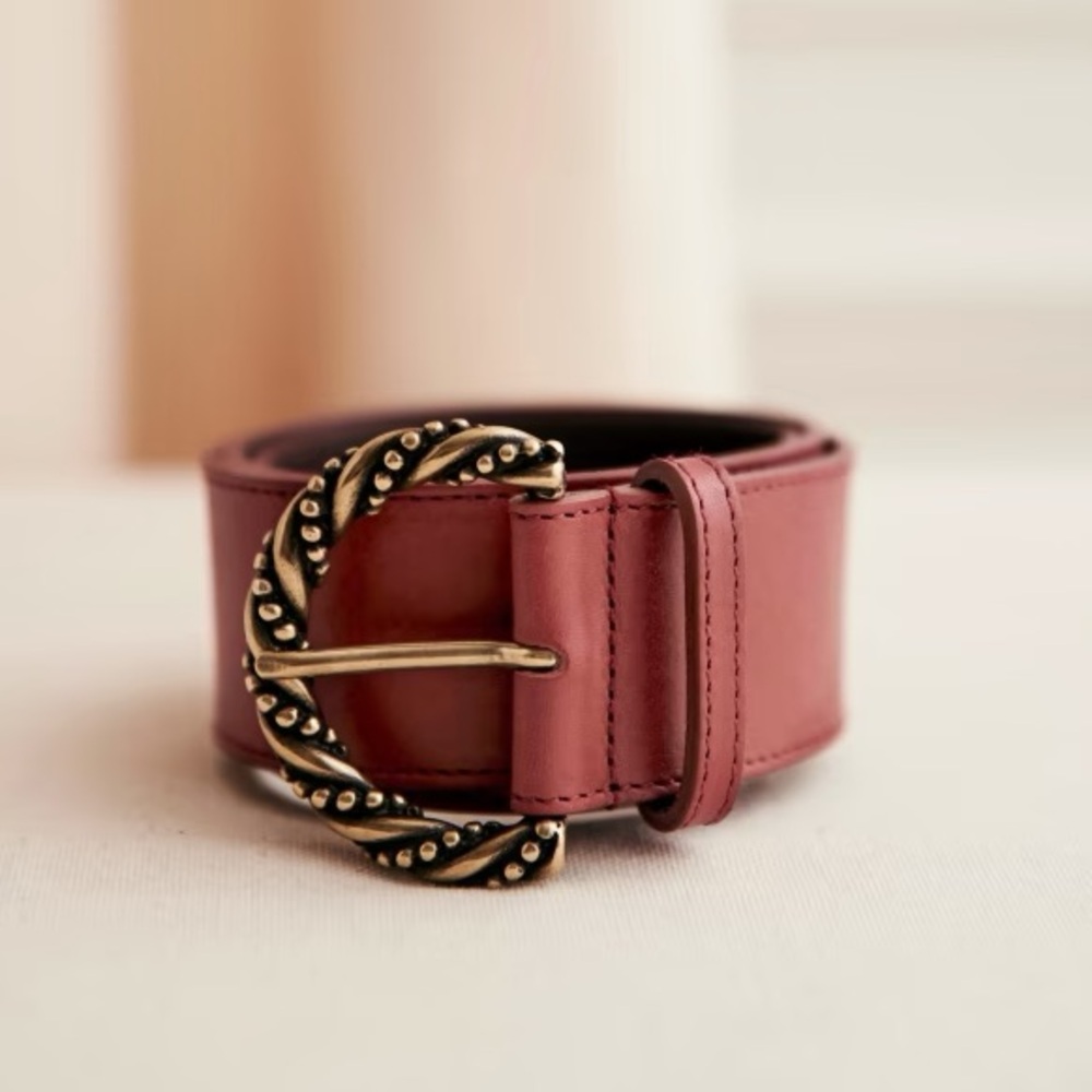 Sezane Cow Leather Ava Belt